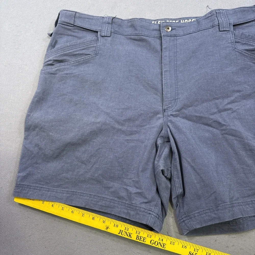 Duluth Flex Fire Hose Shorts Mens 44 Carpenter Sweat Management Relaxed Fit